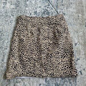 Brandy Melville Leopard Print Women's Skirt